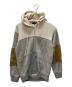 COMME des GARCONS HOMME（コムデギャルソン オム）の古着「パッチワークジップパーカー」｜グレー