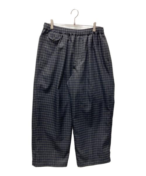 DAIWA PIER39（ダイワ ピア39）DAIWA PIER39 (ダイワ ピア39) TECH WIDE EASY 2P TROUSERS PLAIDS ネイビー×グレー サイズ:sの古着・服飾アイテム