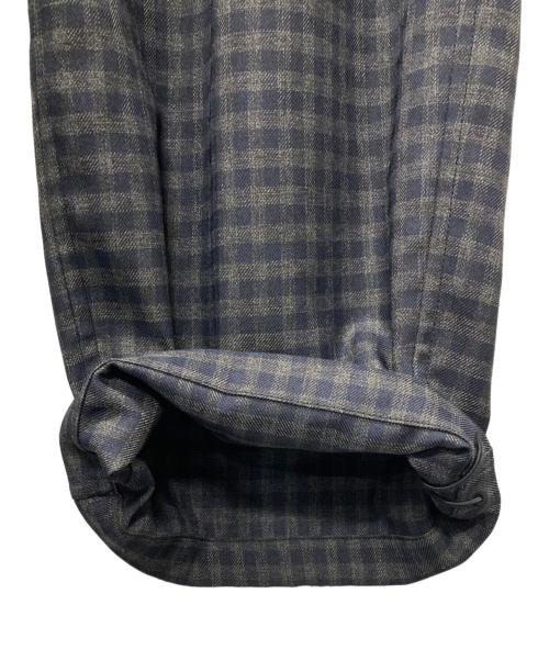 DAIWA PIER39（ダイワ ピア39）DAIWA PIER39 (ダイワ ピア39) TECH WIDE EASY 2P TROUSERS PLAIDS ネイビー×グレー サイズ:sの古着・服飾アイテム