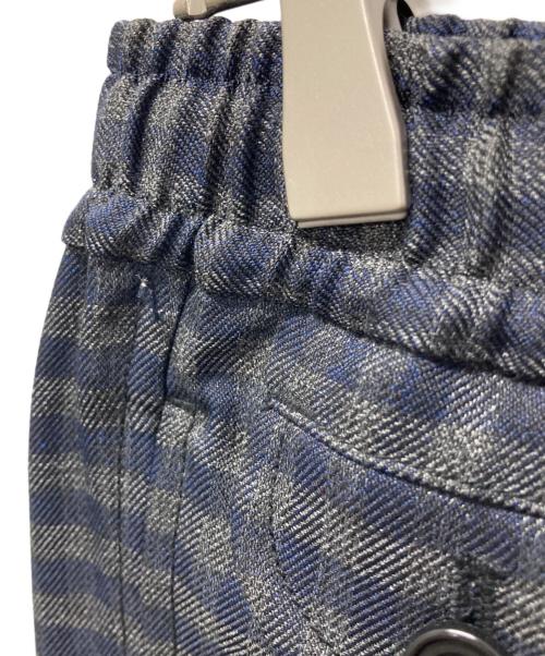 DAIWA PIER39（ダイワ ピア39）DAIWA PIER39 (ダイワ ピア39) TECH WIDE EASY 2P TROUSERS PLAIDS ネイビー×グレー サイズ:sの古着・服飾アイテム
