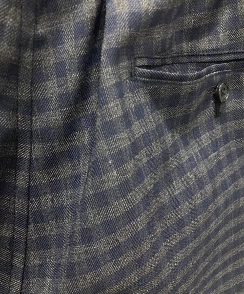 DAIWA PIER39（ダイワ ピア39）DAIWA PIER39 (ダイワ ピア39) TECH WIDE EASY 2P TROUSERS PLAIDS ネイビー×グレー サイズ:sの古着・服飾アイテム