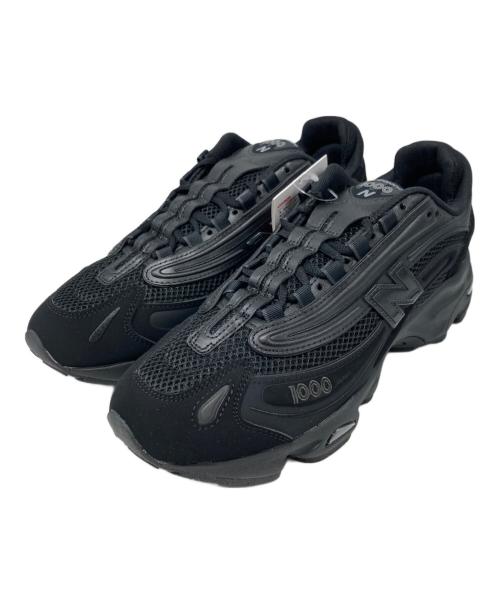 NEW BALANCE（ニューバランス）NEW BALANCE (ニューバランス) 1000 ローカットスニーカー ブラック サイズ:27.5 未使用品の古着・服飾アイテム