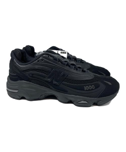 NEW BALANCE（ニューバランス）NEW BALANCE (ニューバランス) 1000 ローカットスニーカー ブラック サイズ:27.5 未使用品の古着・服飾アイテム