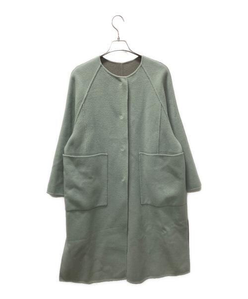 ADORE（アドーア）ADORE (アドーア) 2TONEリバー コート グリーン サイズ:38の古着・服飾アイテム