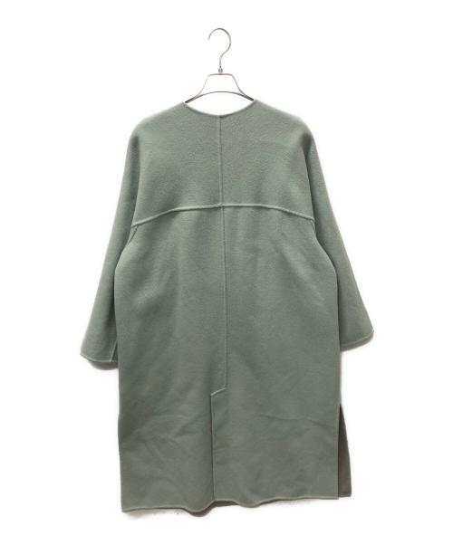 ADORE（アドーア）ADORE (アドーア) 2TONEリバー コート グリーン サイズ:38の古着・服飾アイテム