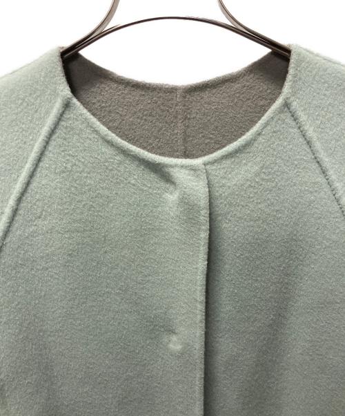 ADORE（アドーア）ADORE (アドーア) 2TONEリバー コート グリーン サイズ:38の古着・服飾アイテム