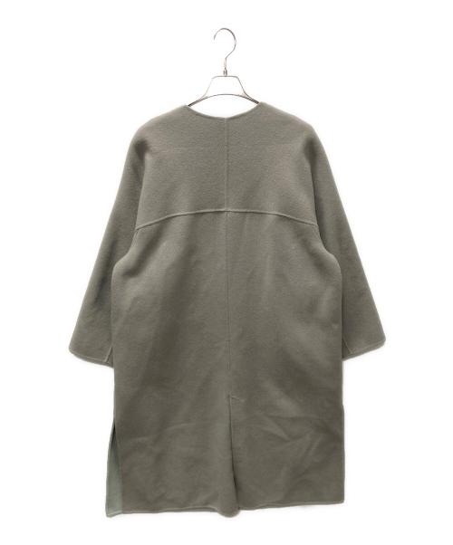 ADORE（アドーア）ADORE (アドーア) 2TONEリバー コート グリーン サイズ:38の古着・服飾アイテム