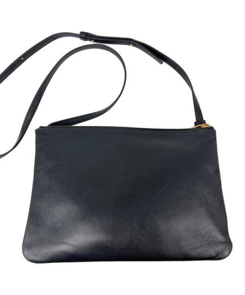CELINE（セリーヌ）CELINE (セリーヌ) トリオ ラージ ショルダーバッグ ブラックの古着・服飾アイテム