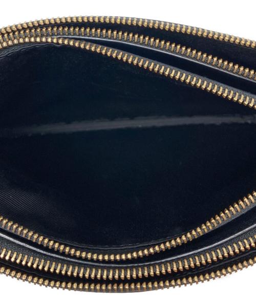 CELINE（セリーヌ）CELINE (セリーヌ) トリオ ラージ ショルダーバッグ ブラックの古着・服飾アイテム