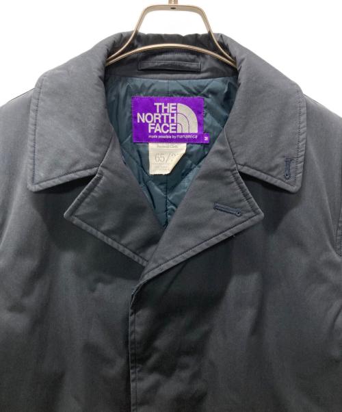 THE NORTHFACE PURPLELABEL（ザ・ノースフェイス パープルレーベル）THE NORTHFACE PURPLELABEL (ザ・ノースフェイス パープルレーベル) BEAMS (ビームス) 別注ステンカラーコート ネイビー サイズ:Mの古着・服飾アイテム