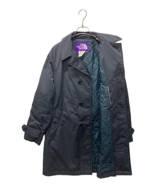 THE NORTHFACE PURPLELABEL（ザ・ノースフェイス パープルレーベル）THE NORTHFACE PURPLELABEL (ザ・ノースフェイス パープルレーベル) BEAMS (ビームス) 別注ステンカラーコート ネイビー サイズ:Mの古着・服飾アイテム