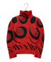 me ISSEY MIYAKE (ミーイッセイ ミヤケ) 総柄カットソー レッド サイズ:表記無し：22000円