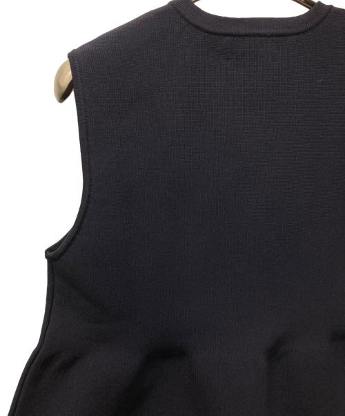 UNITED ARROWS TOKYO（ユナイテッドアローズトウキョウ）UNITED ARROWS TOKYO (ユナイテッドアローズトウキョウ) ペプラムニットベスト ネイビー サイズ:ｆｒｅｅ 未使用品の古着・服飾アイテム
