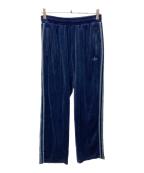 adidas Originalsアディダスオリジナル）の古着「ベロア トラックパンツ」｜ブルー