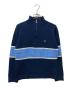 BoTT（ボット）の古着「Half Zip Drivers Knit」｜ブルー