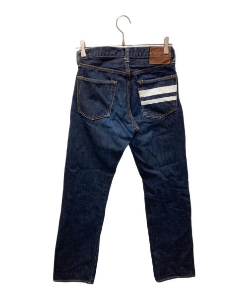 MOMOTARO JEANS（桃太郎ジーンズ）MOMOTARO JEANS (桃太郎ジーンズ) 出陣スリムストレートデニムパンツ インディゴ サイズ:Ｗ28の古着・服飾アイテム