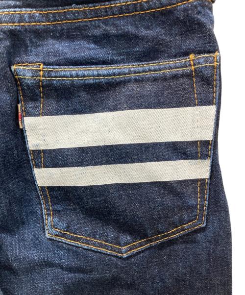 MOMOTARO JEANS（桃太郎ジーンズ）MOMOTARO JEANS (桃太郎ジーンズ) 出陣スリムストレートデニムパンツ インディゴ サイズ:Ｗ28の古着・服飾アイテム