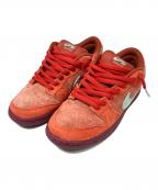 NIKE SBナイキエスビー）の古着「Dunk Low Pro PRM」｜オレンジ