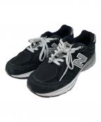 NEW BALANCEニューバランス）の古着「ローカットスニーカー」｜ブラック