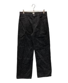 MARKAWARE（マーカウェア）の古着「WIDE STRAIGHT KIMONO DENIM」｜ブラック