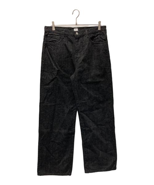 MARKAWARE（マーカウェア）MARKAWARE (マーカウェア) WIDE STRAIGHT KIMONO DENIM ブラック サイズ:3の古着・服飾アイテム