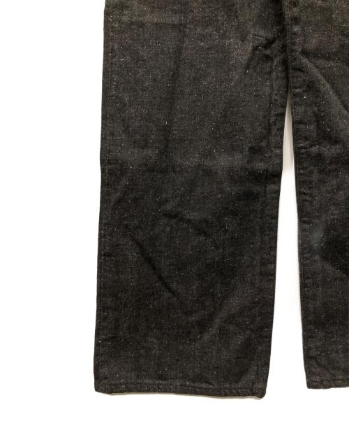 MARKAWARE（マーカウェア）MARKAWARE (マーカウェア) WIDE STRAIGHT KIMONO DENIM ブラック サイズ:3の古着・服飾アイテム