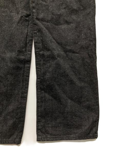 MARKAWARE（マーカウェア）MARKAWARE (マーカウェア) WIDE STRAIGHT KIMONO DENIM ブラック サイズ:3の古着・服飾アイテム