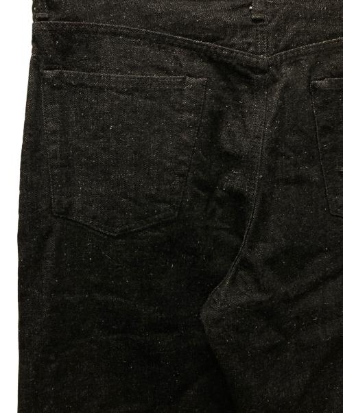 MARKAWARE（マーカウェア）MARKAWARE (マーカウェア) WIDE STRAIGHT KIMONO DENIM ブラック サイズ:3の古着・服飾アイテム