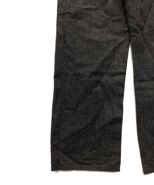 MARKAWARE（マーカウェア）MARKAWARE (マーカウェア) WIDE STRAIGHT KIMONO DENIM ブラック サイズ:3の古着・服飾アイテム