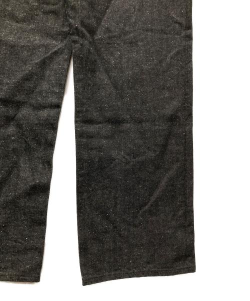 MARKAWARE（マーカウェア）MARKAWARE (マーカウェア) WIDE STRAIGHT KIMONO DENIM ブラック サイズ:3の古着・服飾アイテム