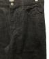 中古・古着 MARKAWARE (マーカウェア) WIDE STRAIGHT KIMONO DENIM ブラック サイズ:3：20000円