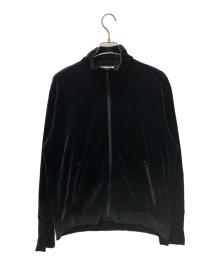 MARKA（マーカ）の古着「TRACK JACKET/ベロアトラックジャケット」｜ネイビー