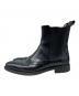 GUCCI (グッチ) サイドゴアブーツ ブラック サイズ:40　1/2：14000円