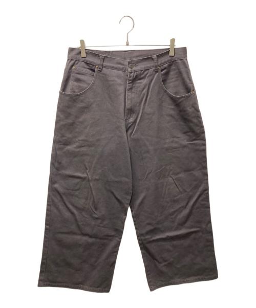 SOLO SEMORE（ソロセモア）SOLO SEMORE (ソロセモア) バギーデニムパンツ グレー サイズ:W36の古着・服飾アイテム