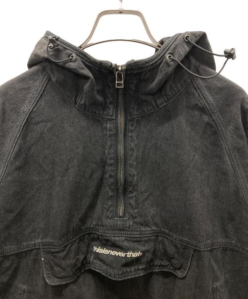 thisisneverthat（ディスイズネバーザット）thisisneverthat (ディスイズネバーザット) Anorak Jacket ブラック サイズ:Mの古着・服飾アイテム