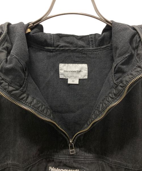 thisisneverthat（ディスイズネバーザット）thisisneverthat (ディスイズネバーザット) Anorak Jacket ブラック サイズ:Mの古着・服飾アイテム