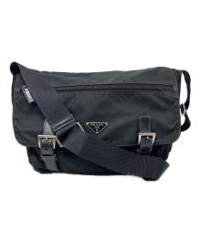 PRADA（プラダ）の古着「メッセンジャーバッグ」｜ブラック