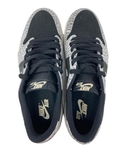 NIKE（ナイキ）NIKE (ナイキ) Air Jordan 1 Retro Low OG グレー×ブラック サイズ:26.5の古着・服飾アイテム