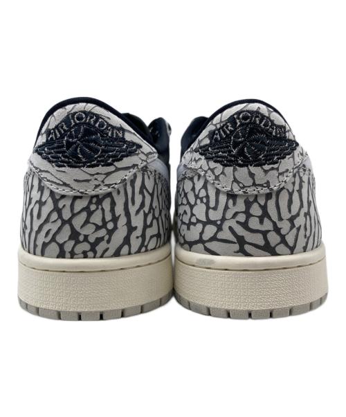 NIKE（ナイキ）NIKE (ナイキ) Air Jordan 1 Retro Low OG グレー×ブラック サイズ:26.5の古着・服飾アイテム