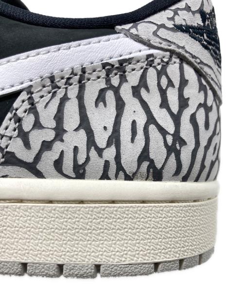 NIKE（ナイキ）NIKE (ナイキ) Air Jordan 1 Retro Low OG グレー×ブラック サイズ:26.5の古着・服飾アイテム
