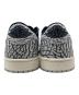 中古・古着 NIKE (ナイキ) Air Jordan 1 Retro Low OG グレー×ブラック サイズ:26.5：9000円