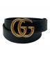 GUCCI（グッチ）の古着「GGマーモントベルト」｜ブラック