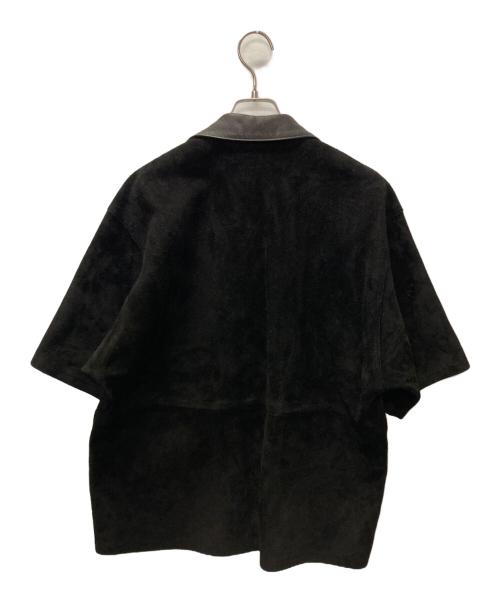 NICENESS（ナイスネス）NICENESS (ナイスネス) CLIFF レザージャケット ブラック サイズ:Mの古着・服飾アイテム
