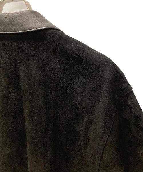 NICENESS（ナイスネス）NICENESS (ナイスネス) CLIFF レザージャケット ブラック サイズ:Mの古着・服飾アイテム