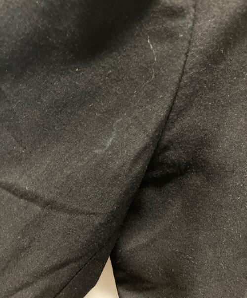 Yohji Yamamoto FEMME（ヨウジヤマモトファム）Yohji Yamamoto FEMME (ヨウジヤマモトファム) レーヨンブレンドデザインジャケット ブラック サイズ:1の古着・服飾アイテム
