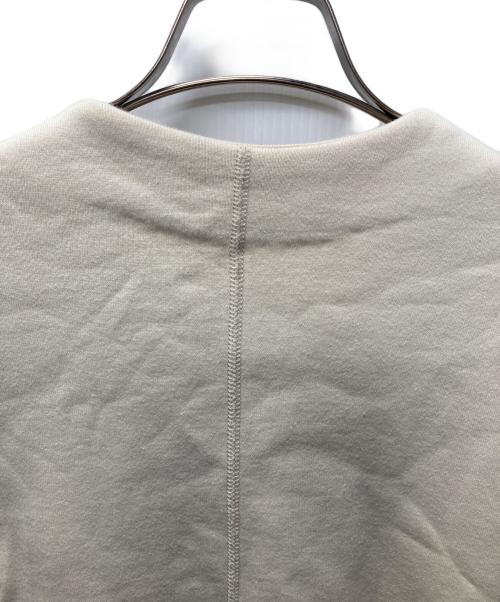 DRAWER（ドゥロワー）DRAWER (ドゥロワー) コットンツリ裏毛フロントスナップカーディガン アイボリー サイズ:1の古着・服飾アイテム