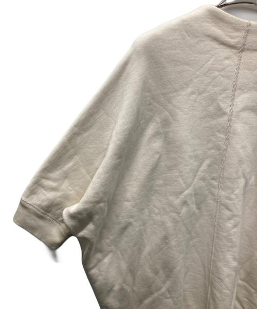 DRAWER（ドゥロワー）DRAWER (ドゥロワー) コットンツリ裏毛フロントスナップカーディガン アイボリー サイズ:1の古着・服飾アイテム