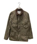 Barbour×nano・universeバブアー×ナノ・ユニバース）の古着「別注MODIFIED INTERNATIONAL SL」｜カーキ