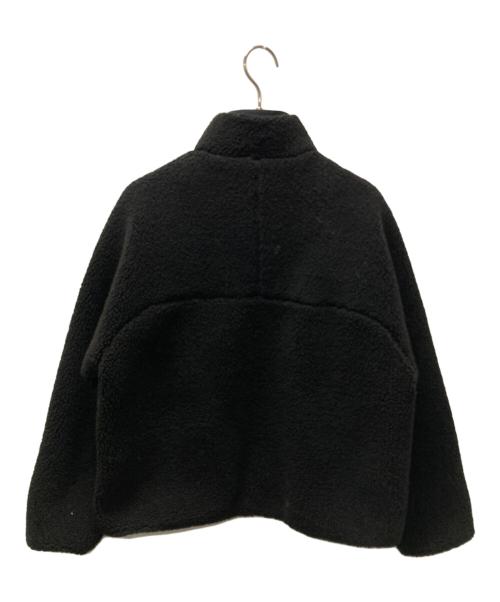 DANTON（ダントン）DANTON (ダントン) スタンドカラー ボアフリースジャケット ブラック サイズ:Sの古着・服飾アイテム
