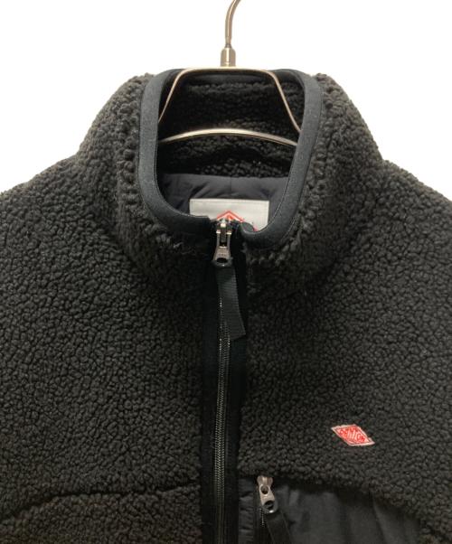 DANTON（ダントン）DANTON (ダントン) スタンドカラー ボアフリースジャケット ブラック サイズ:Sの古着・服飾アイテム
